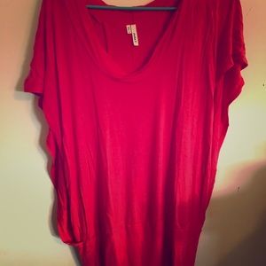 Studio y (Maurice’s) size medium pink tunic top